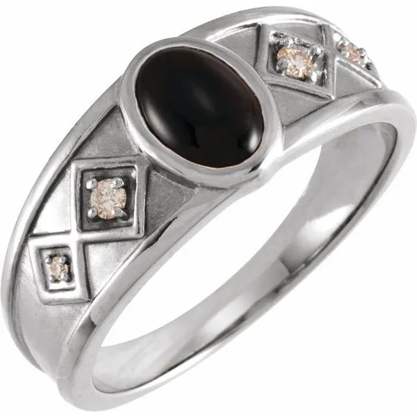 Bezel-Set Cabochon Ring Hart's Jewelers Grants Pass, OR