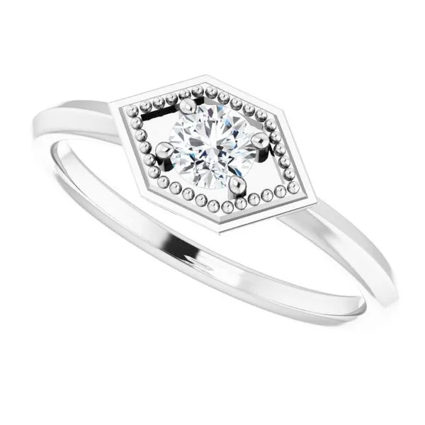 Geometric Ring Image 5 Hart's Jewelers Grants Pass, OR