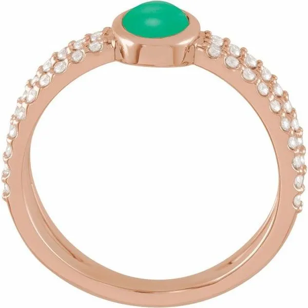 Accented Cabochon Ring Image 2 Smith Jewelers Franklin, VA