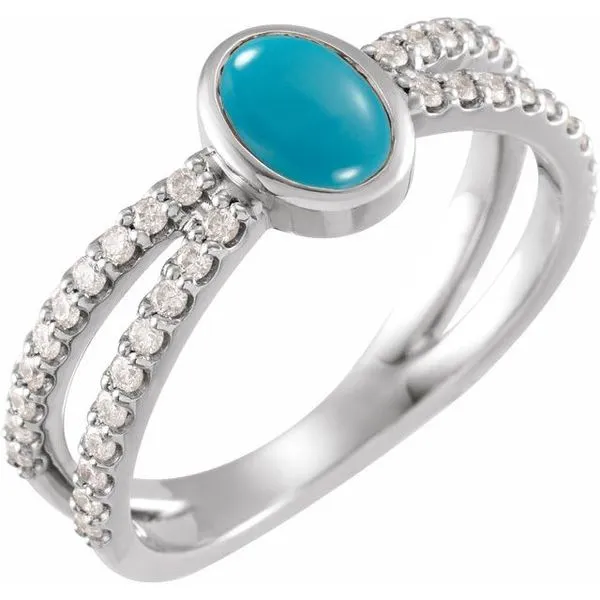 Accented Cabochon Ring Jewelry Design Studio Jensen Beach, FL