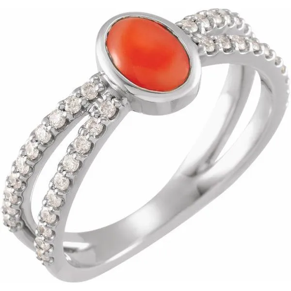 Accented Cabochon Ring Hopman Jewelers Elkhart, IN