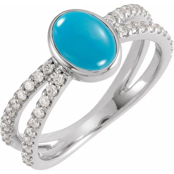 Accented Cabochon Ring Hopman Jewelers Elkhart, IN