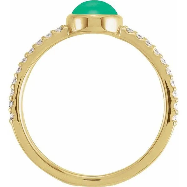 Accented Cabochon Ring Image 2 Rasmussen Jewelers Spanish Fork, UT