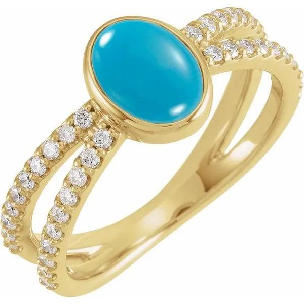 Accented Cabochon Ring Hopman Jewelers Elkhart, IN