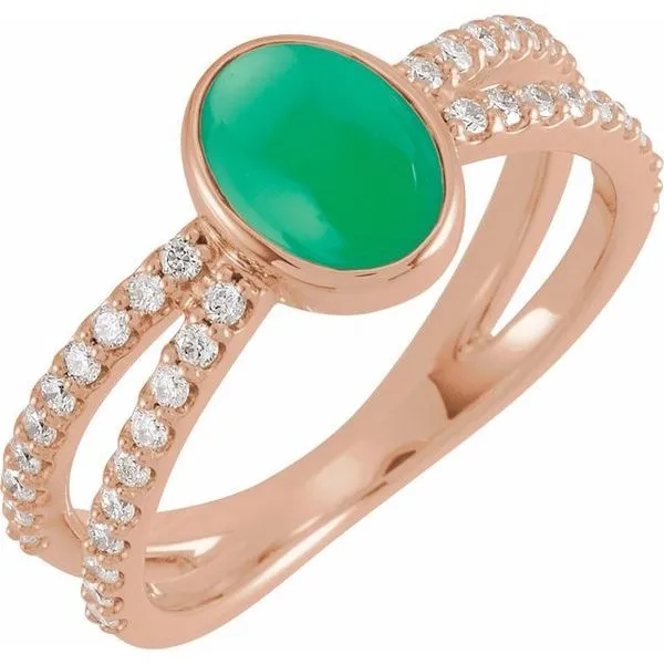 Accented Cabochon Ring Hopman Jewelers Elkhart, IN