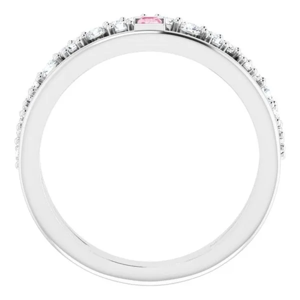 Negative Space Ring Image 2 Rasmussen Jewelers Spanish Fork, UT