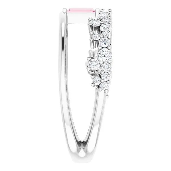 Negative Space Ring Image 4 Rasmussen Jewelers Spanish Fork, UT