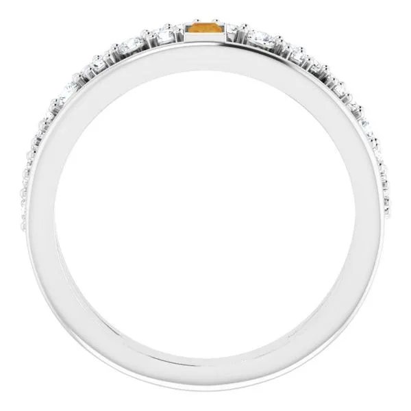 Negative Space Ring Image 2 Hopman Jewelers Elkhart, IN