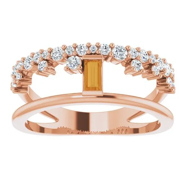 Negative Space Ring Image 3 Cherry Street Jewelers Tulsa, OK