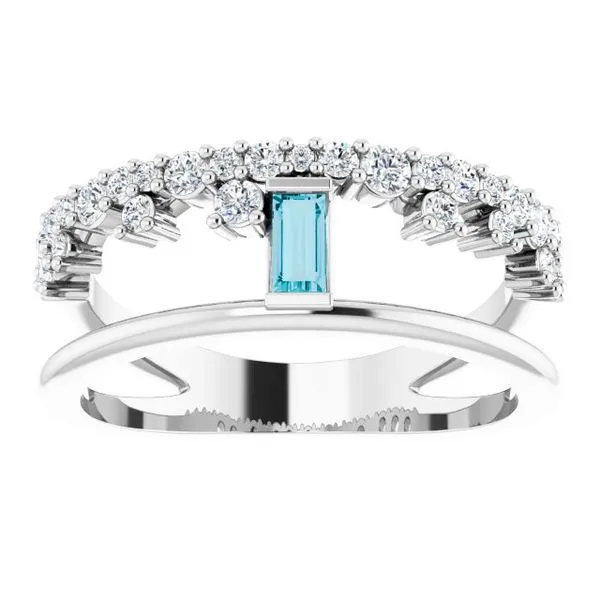 Negative Space Ring Image 3 Rasmussen Jewelers Spanish Fork, UT