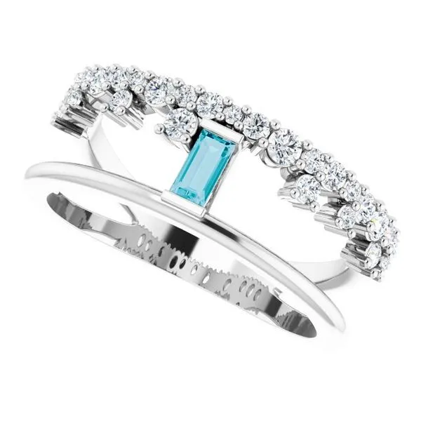 Negative Space Ring Image 5 Rasmussen Jewelers Spanish Fork, UT