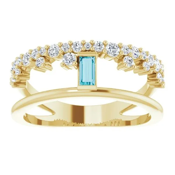 Negative Space Ring Image 3 Hopman Jewelers Elkhart, IN