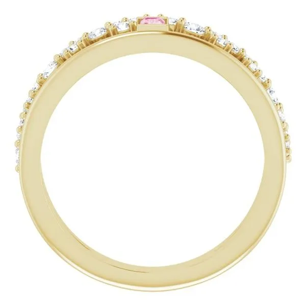 Negative Space Ring Image 2 Hopman Jewelers Elkhart, IN