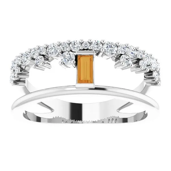 Negative Space Ring Image 3 Cherry Street Jewelers Tulsa, OK