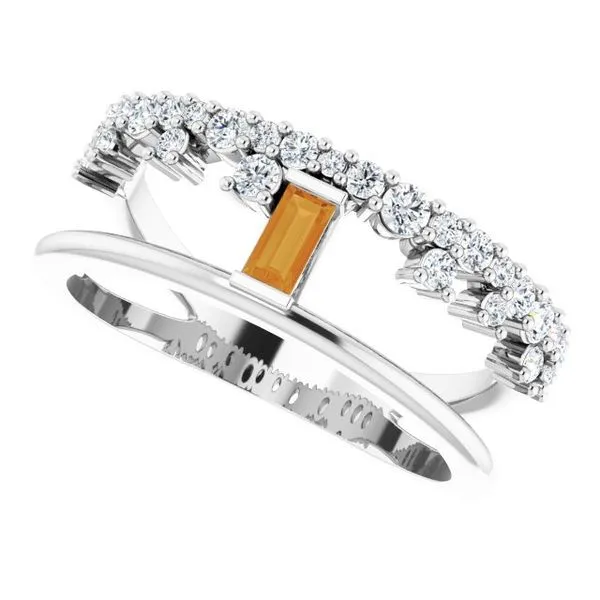 Negative Space Ring Image 5 Cherry Street Jewelers Tulsa, OK