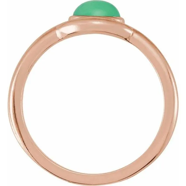 Bezel-Set Cabochon Ring Image 2 Rasmussen Jewelers Spanish Fork, UT