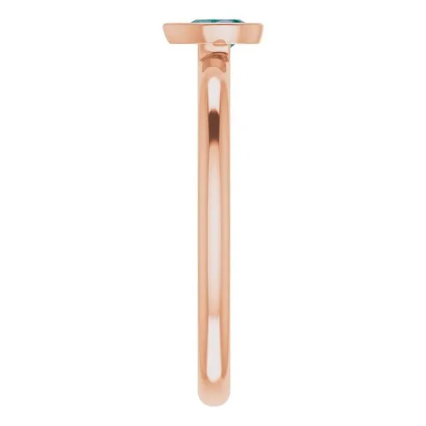 Family Stackable Bezel-Set Ring Image 4 J. Meredith Jewelers Delafield, WI