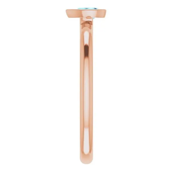 Family Stackable Bezel-Set Ring Image 4 Rasmussen Jewelers Spanish Fork, UT