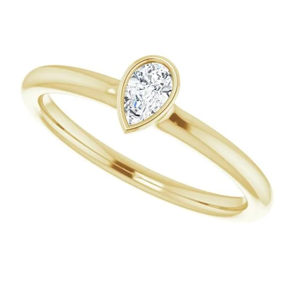 Family Stackable Bezel-Set Ring Image 5 Cherry Street Jewelers Tulsa, OK