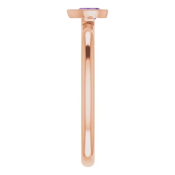 Family Stackable Bezel-Set Ring Image 4 Milan's Jewelry Inc Sarasota, FL