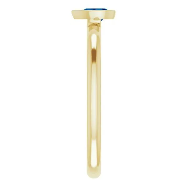 Family Stackable Bezel-Set Ring Image 4 Hopman Jewelers Elkhart, IN