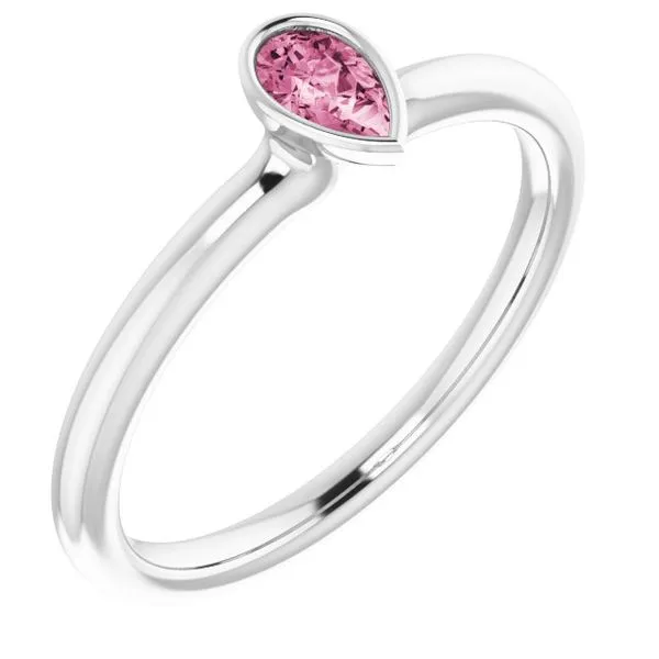 Family Stackable Bezel-Set Ring James & Williams Jewelers Berwyn, IL