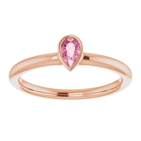 Family Stackable Bezel-Set Ring Image 3 Cherry Street Jewelers Tulsa, OK