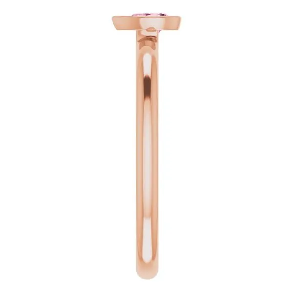 Family Stackable Bezel-Set Ring Image 4 Cherry Street Jewelers Tulsa, OK