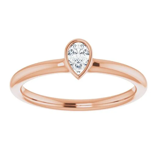 Family Stackable Bezel-Set Ring Image 3 Cherry Street Jewelers Tulsa, OK