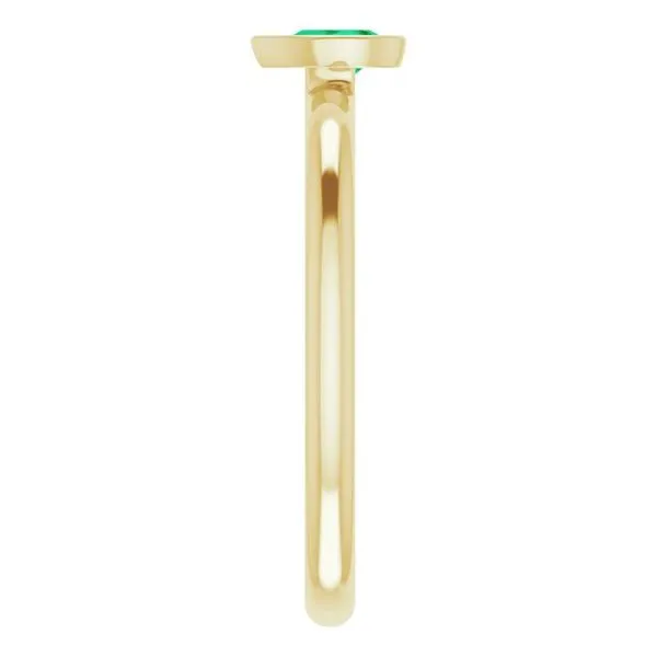 Family Stackable Bezel-Set Ring Image 4 J. Meredith Jewelers Delafield, WI