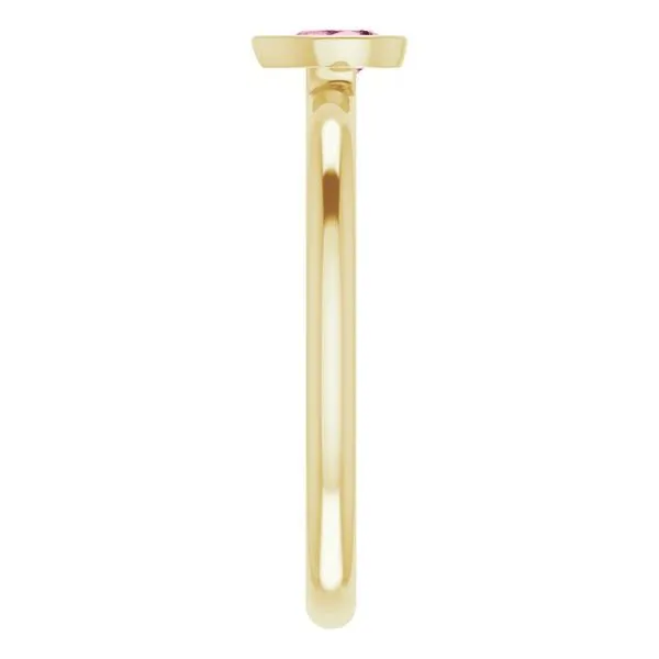 Family Stackable Bezel-Set Ring Image 4 Hopman Jewelers Elkhart, IN