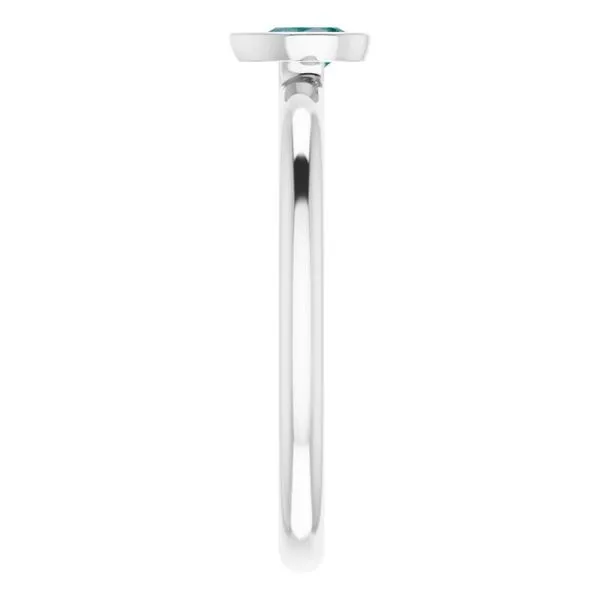 Family Stackable Bezel-Set Ring Image 4 Cherry Street Jewelers Tulsa, OK