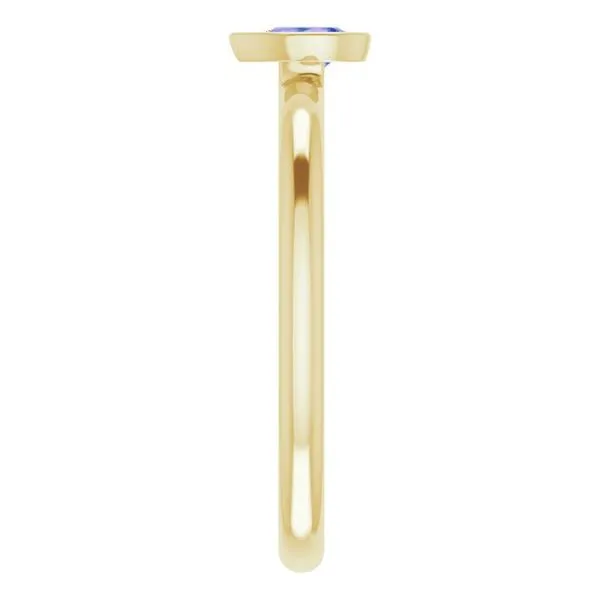 Family Stackable Bezel-Set Ring Image 4 Hopman Jewelers Elkhart, IN