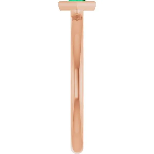 Family Stackable Bezel-Set Ring Image 4 Arnold's Jewelry and Gifts Logansport, IN