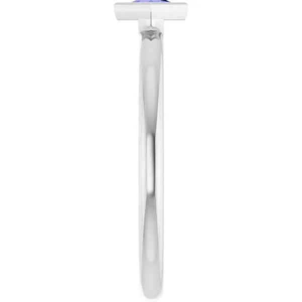 Family Stackable Bezel-Set Ring Image 4 Arnold's Jewelry and Gifts Logansport, IN