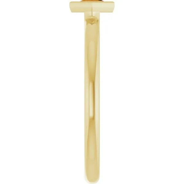 Family Stackable Bezel-Set Ring Image 4 Hopman Jewelers Elkhart, IN