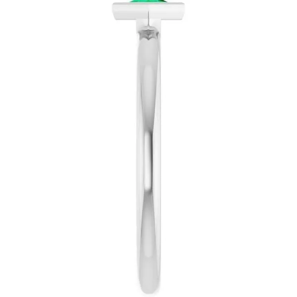 Family Stackable Bezel-Set Ring Image 4 Rasmussen Jewelers Spanish Fork, UT