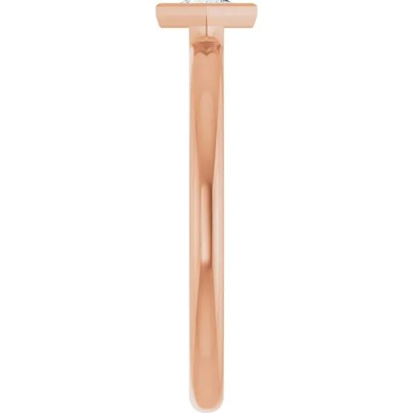 Family Stackable Bezel-Set Ring Image 4 Hopman Jewelers Elkhart, IN