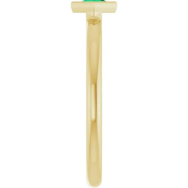 Family Stackable Bezel-Set Ring Image 4 Hopman Jewelers Elkhart, IN