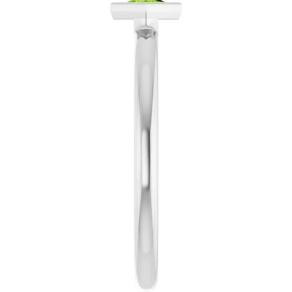 Family Stackable Bezel-Set Ring Image 4 Leslie E. Sandler Fine Jewelry and Gemstones rockville , MD