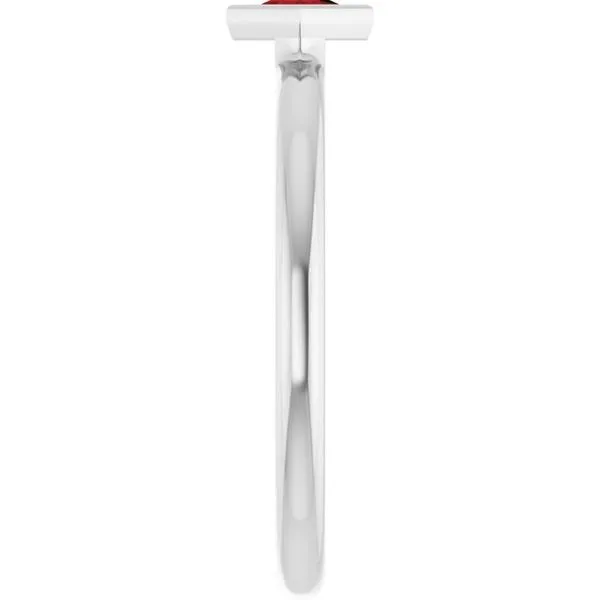 Family Stackable Bezel-Set Ring Image 4 Hopman Jewelers Elkhart, IN