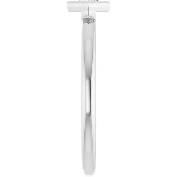 Family Stackable Bezel-Set Ring Image 4 Jewelry Design Studio Jensen Beach, FL