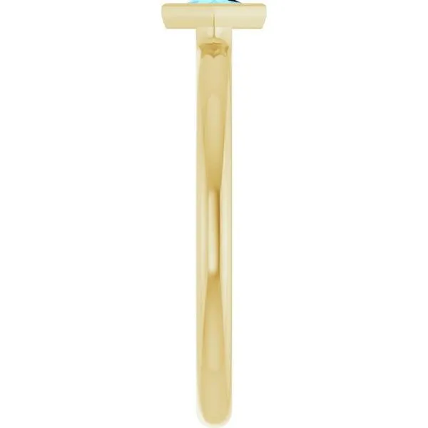 Family Stackable Bezel-Set Ring Image 4 Jewelry Design Studio Jensen Beach, FL