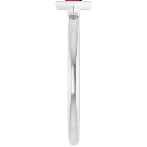 Family Stackable Bezel-Set Ring Image 4 J. Meredith Jewelers Delafield, WI