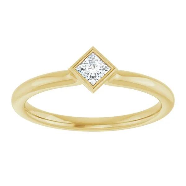 Family Stackable Bezel-Set Ring Image 3 Smith Jewelers Franklin, VA