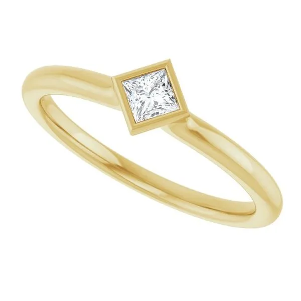 Family Stackable Bezel-Set Ring Image 5 Smith Jewelers Franklin, VA