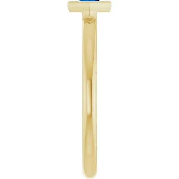 Family Stackable Bezel-Set Ring Image 4 Hopman Jewelers Elkhart, IN