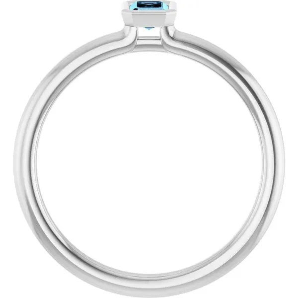 Family Stackable Bezel-Set Ring Image 2 Moseley Diamond Showcase Inc Lexington, SC