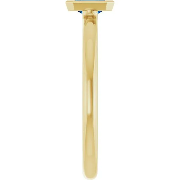 Family Stackable Bezel-Set Ring Image 4 Cherry Street Jewelers Tulsa, OK