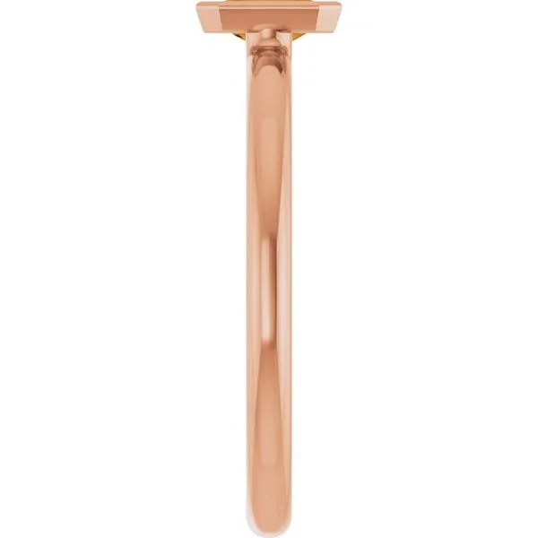 Family Stackable Bezel-Set Ring Image 4 Cherry Street Jewelers Tulsa, OK